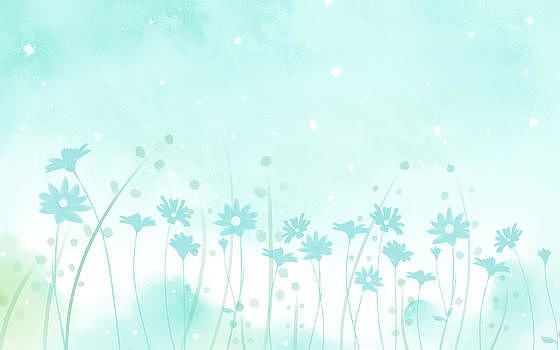 水彩雏菊背景图片素材免费下载