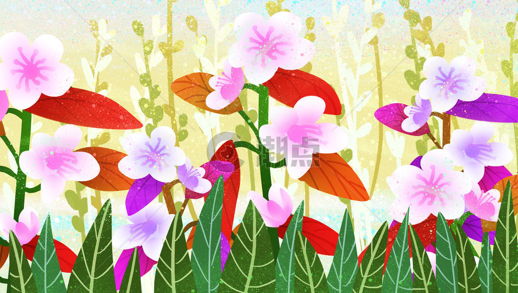 花卉植物背景素材图片素材免费下载