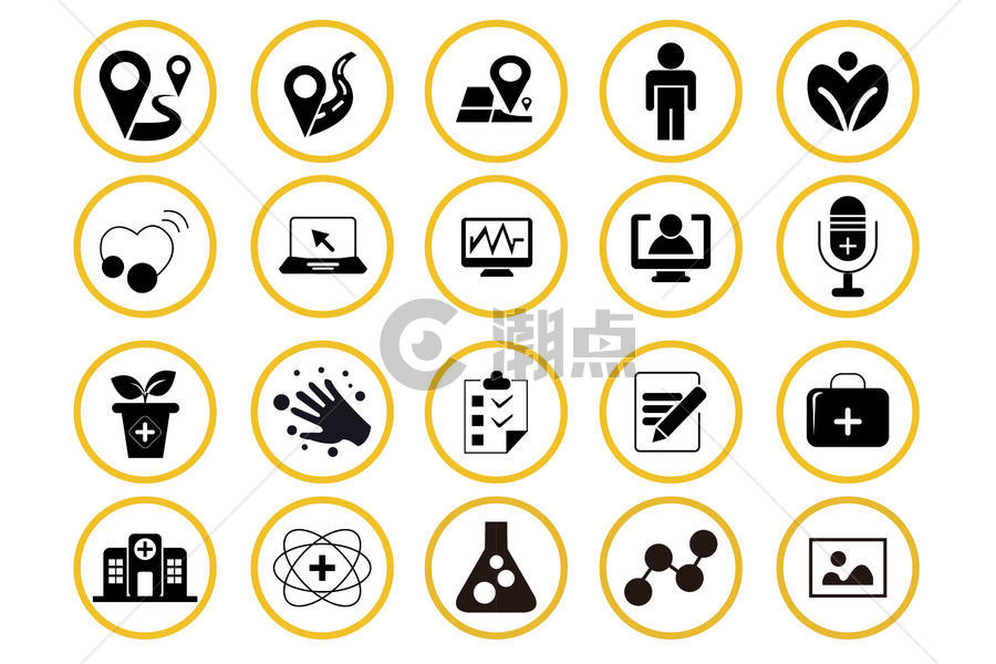 医疗医用工具图标icon图片素材免费下载