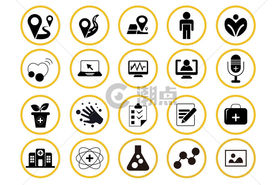 医疗医用工具图标icon插画原画450*300图片素材免费下载-编号35479-潮点视频