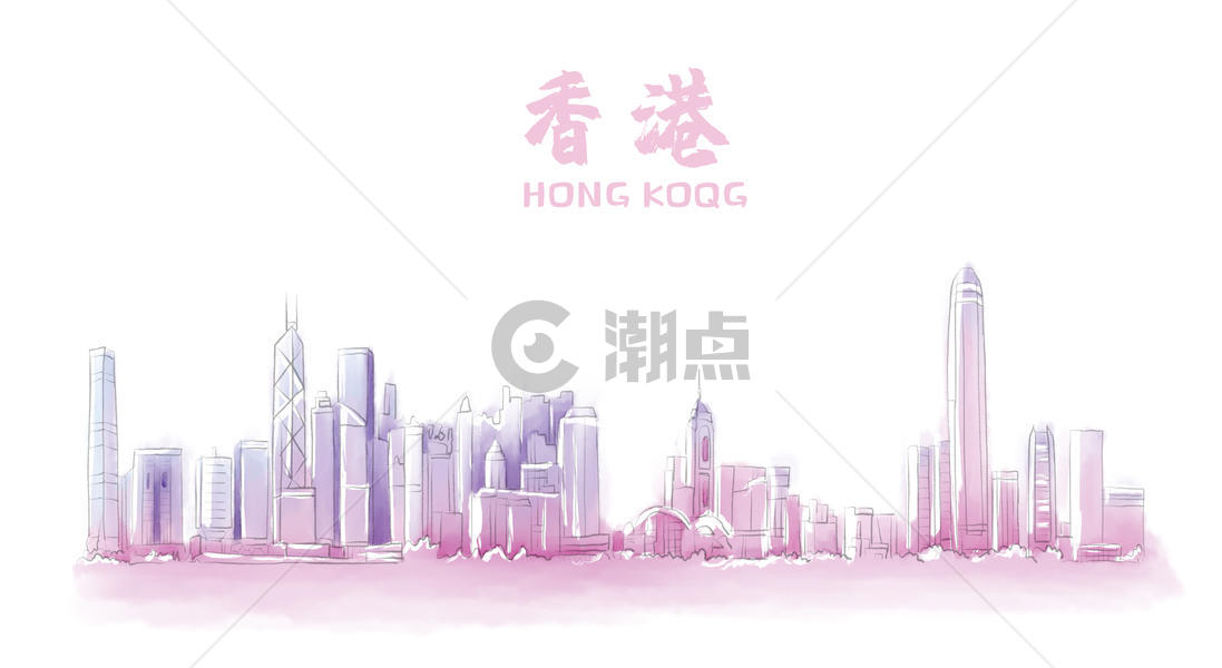 香港地标建筑图片素材免费下载
