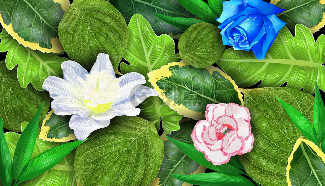 花卉植物背景图片素材免费下载