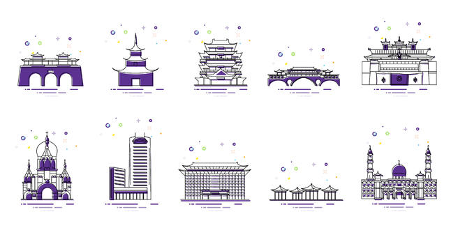中国地标建筑图片素材免费下载