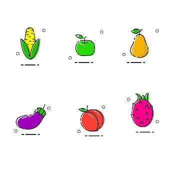 水果蔬菜标志图片素材免费下载