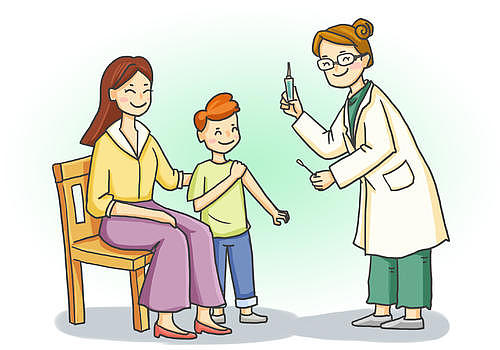 儿童打疫苗图片素材免费下载