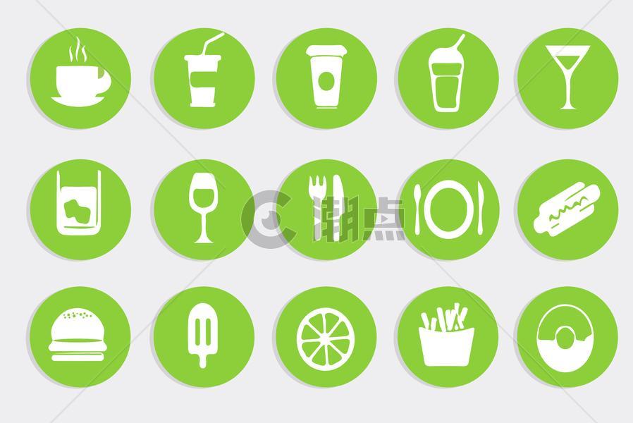 餐饮类图标图片素材免费下载