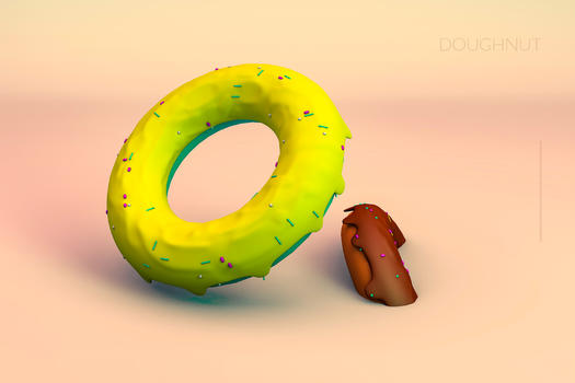 食物甜甜圈图片素材免费下载