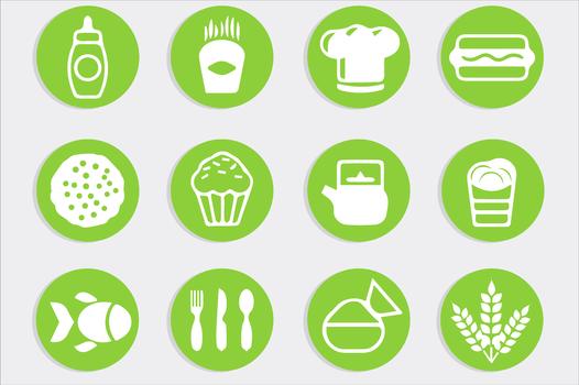 食品餐饮类图标图片素材免费下载