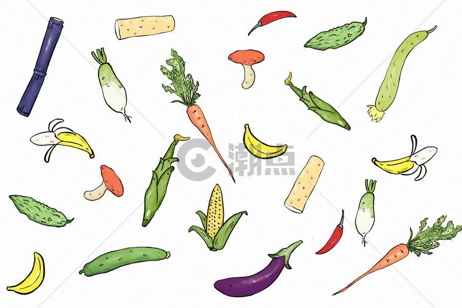 蔬菜背景图片素材免费下载