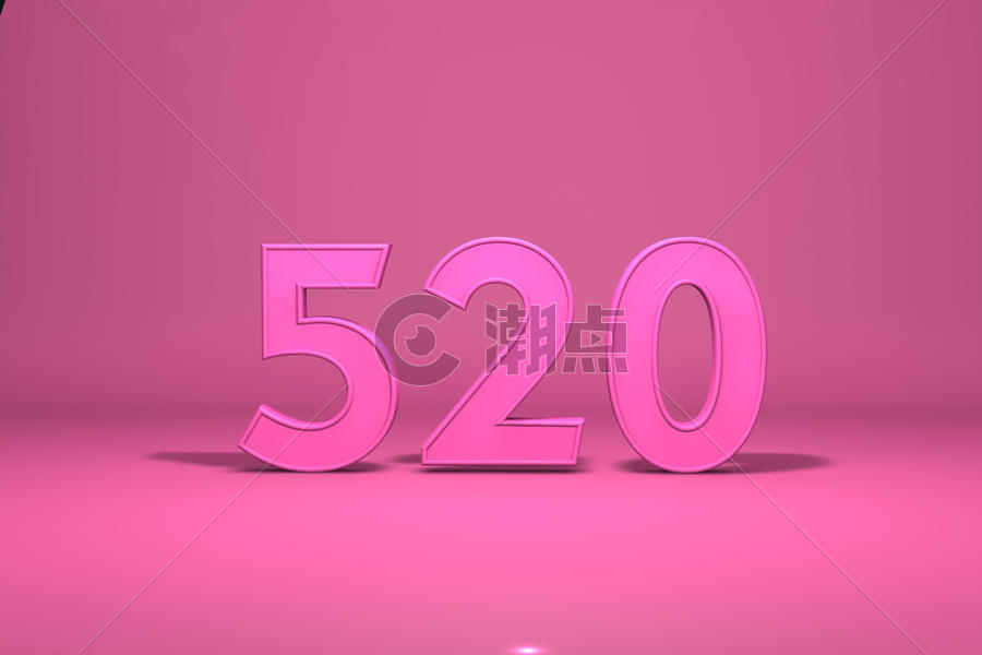粉红色浪漫520图片素材免费下载