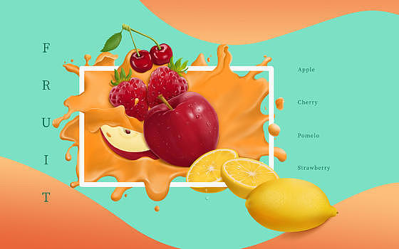 节日水果封面图