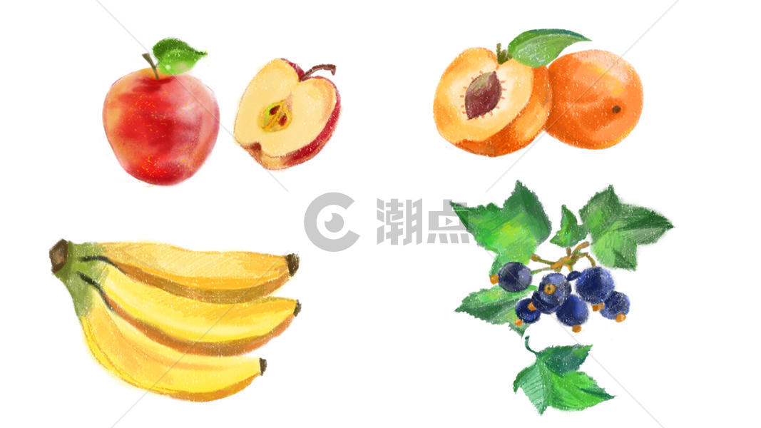 手绘水果素材图片素材免费下载
