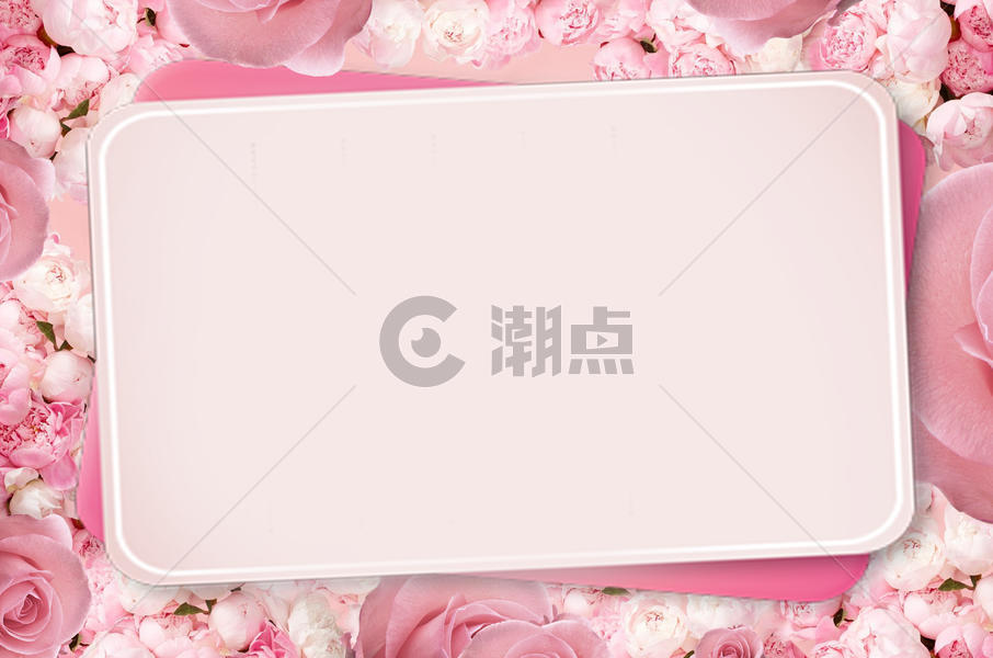 母亲节花朵贺卡背景图片素材免费下载