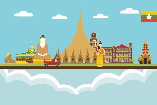 缅甸旅游图片素材免费下载