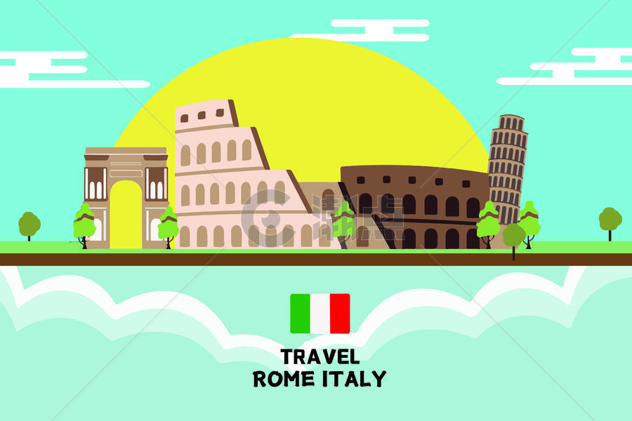 意大利旅游图片素材免费下载