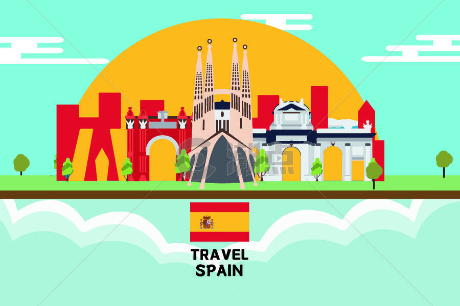 西班牙旅游图片素材免费下载