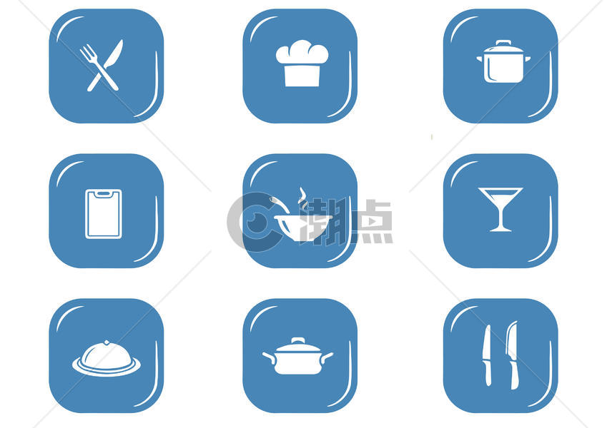 餐具图标元素图片素材免费下载