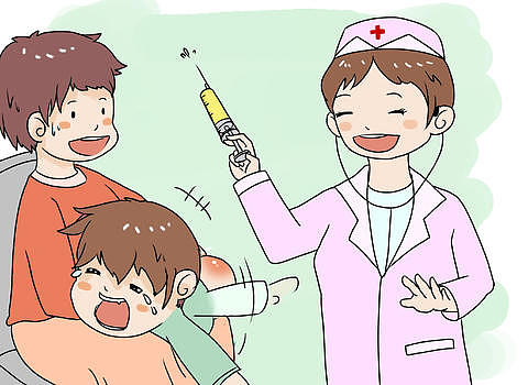 儿童医疗漫画图片素材免费下载