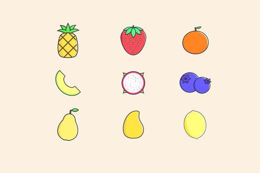 水果类图标图片素材免费下载