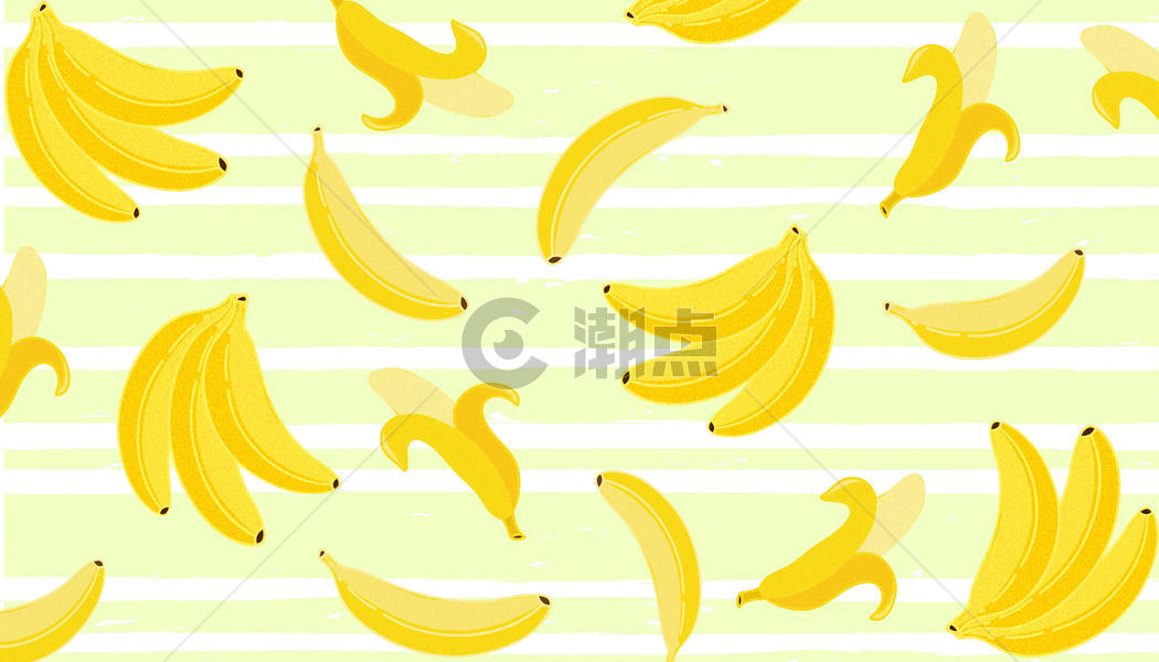 香蕉背景图片素材免费下载