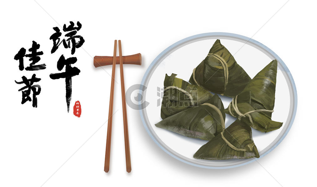 端午节吃粽子图片素材免费下载