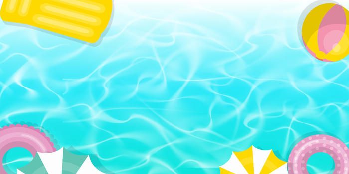 清凉夏天蓝色海水图片素材免费下载
