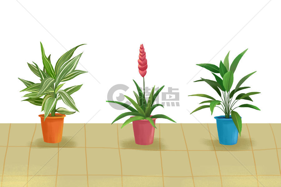 手绘植物素材图片素材免费下载
