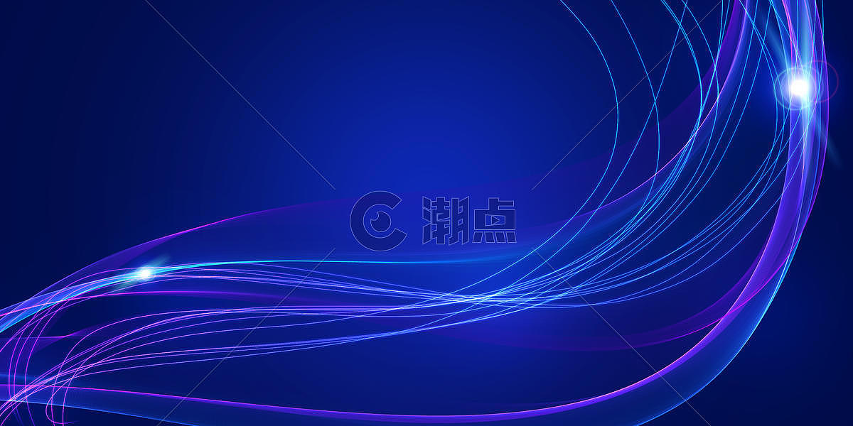 蓝色科技线条背景通用背景4000*2000图片素材免费下载-编号45396-潮点视频