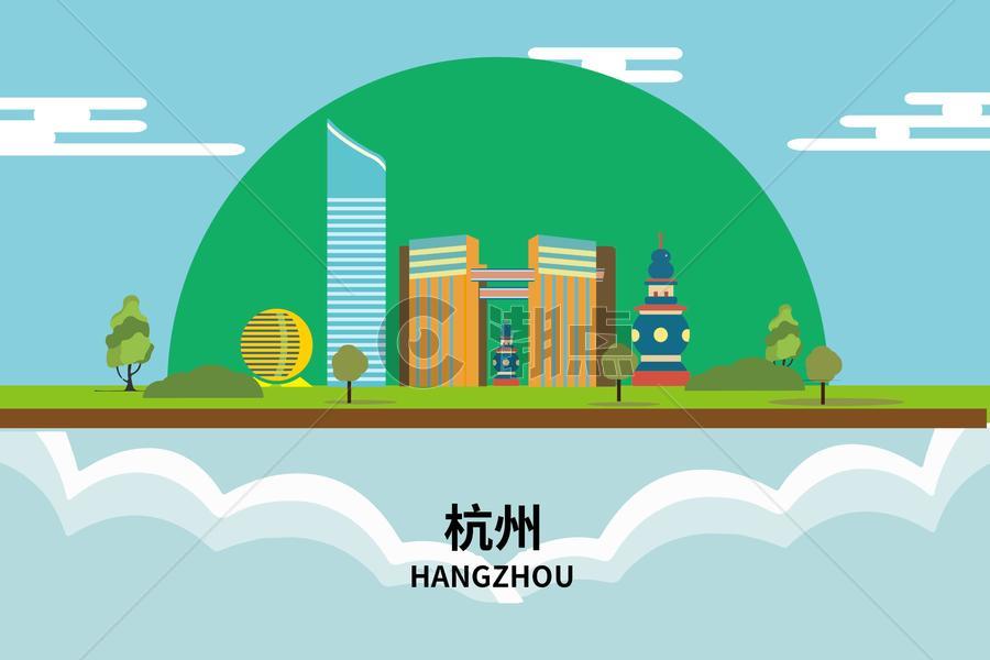 杭州城市旅游图片素材免费下载