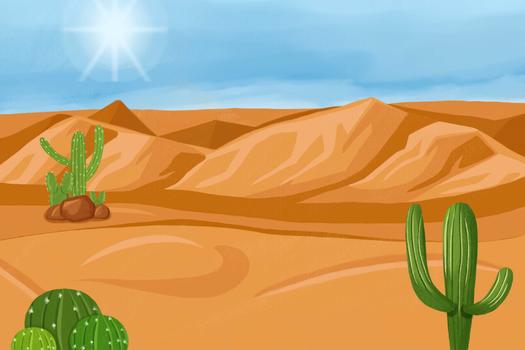 防治沙漠荒化图片素材免费下载