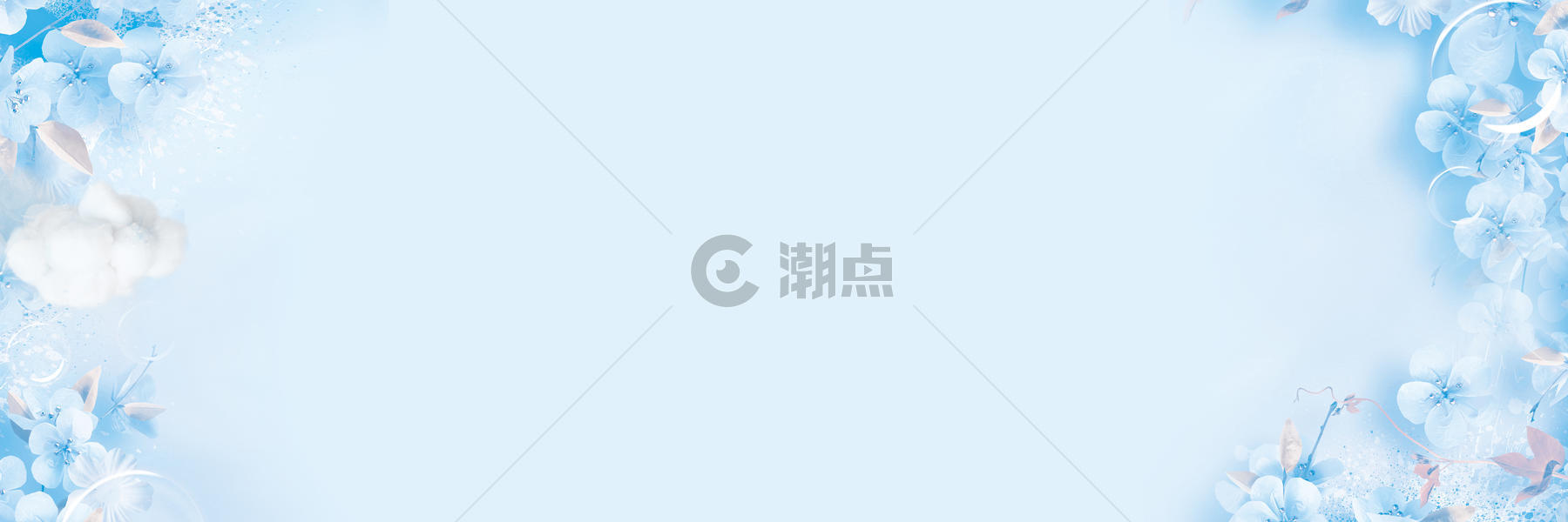 清新banner背景图片素材免费下载