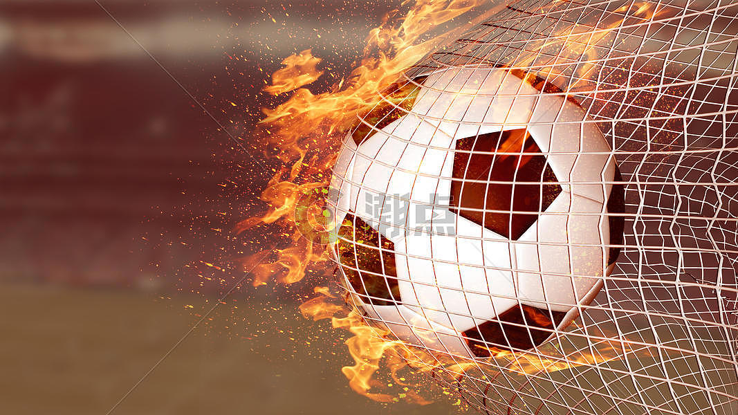 火焰足球图片素材免费下载