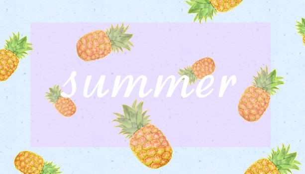 夏季小清新水果背景素材图片素材免费下载