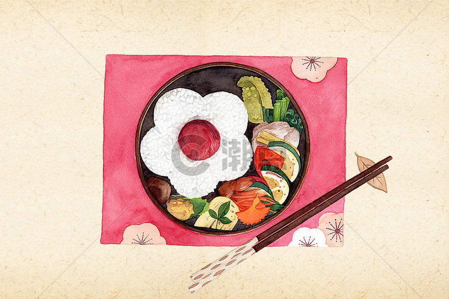 寿司拼盘日料美食图片素材免费下载