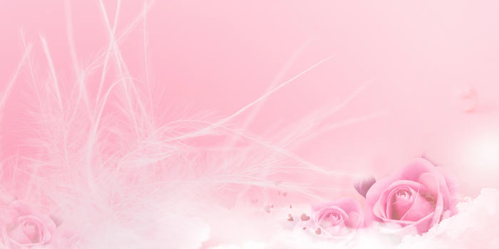粉色浪漫花朵背景图片素材免费下载