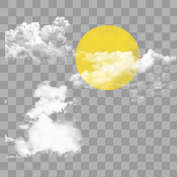 云层里的太阳图片素材免费下载