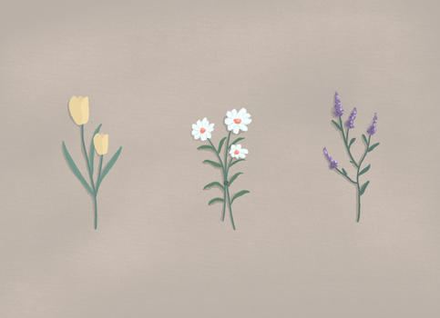 花卉背景元素图片素材免费下载