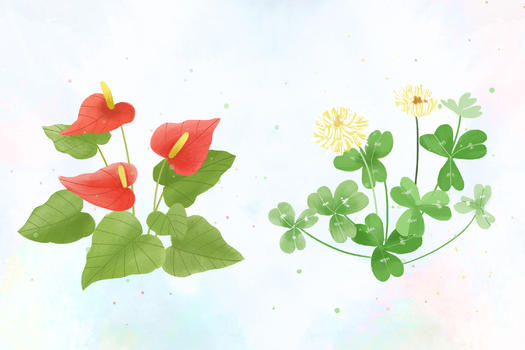 植物花卉元素图片素材免费下载