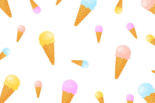 小清新冰淇淋图片素材免费下载