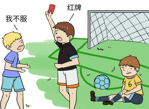 足球运动漫画图片素材免费下载