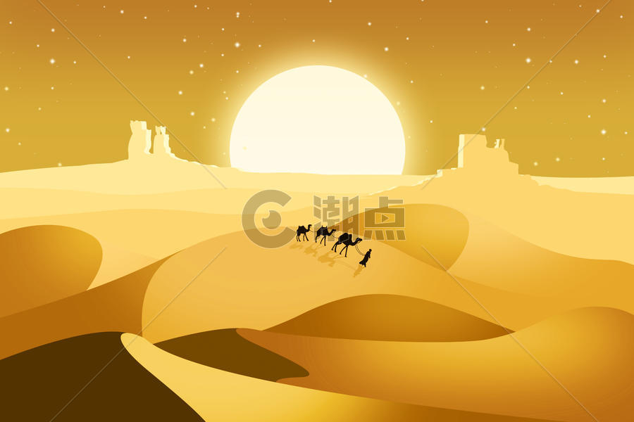 沙漠旅行图片素材免费下载