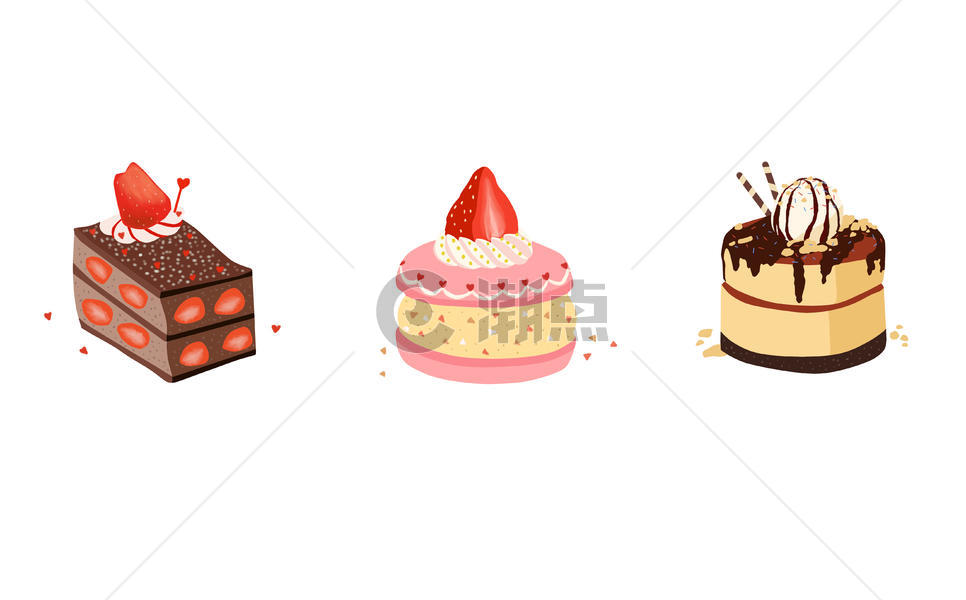 蛋糕点心图片素材免费下载