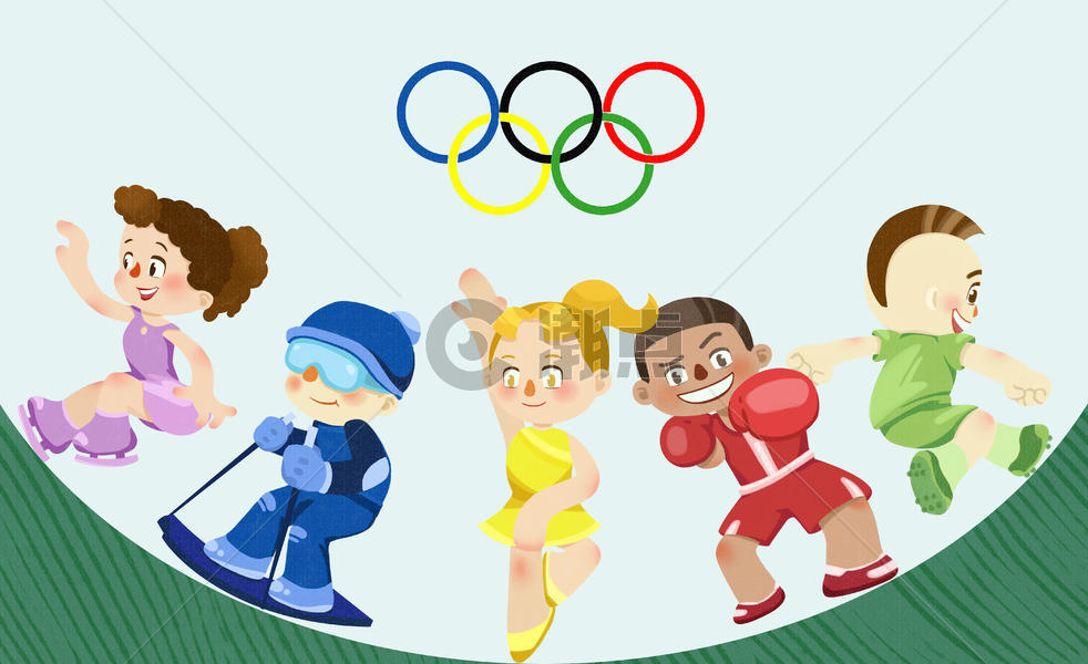 奥林匹克日图片素材免费下载