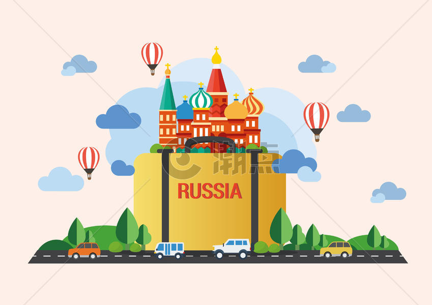 俄罗斯风情旅行图片素材免费下载