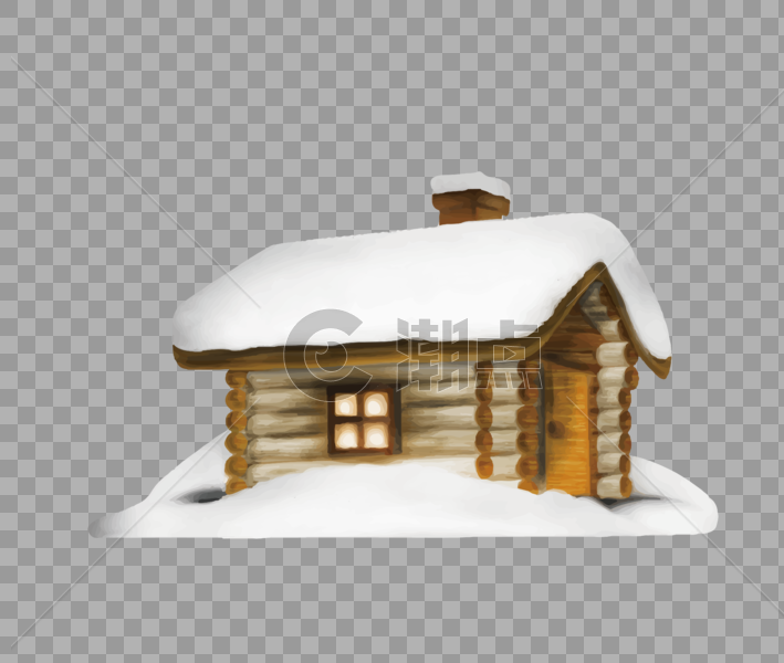 冬天的房子图片素材免费下载
