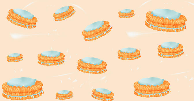 美味甜品甜饼插画图片素材免费下载