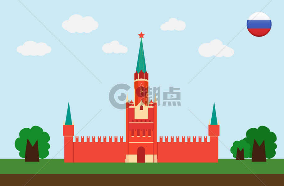俄罗斯风光建筑图片素材免费下载