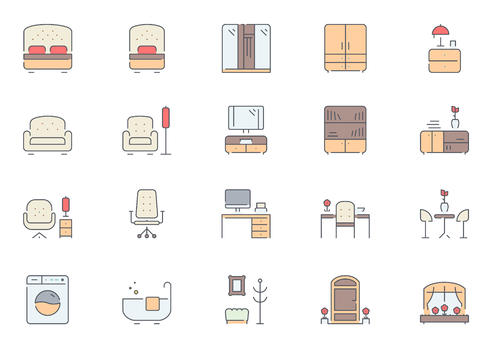 家具装修节图标icon图片素材免费下载