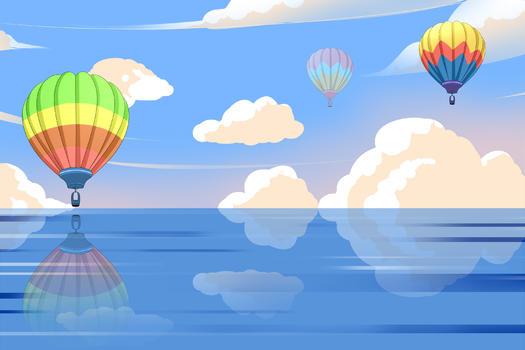 热气球旅行图片素材免费下载