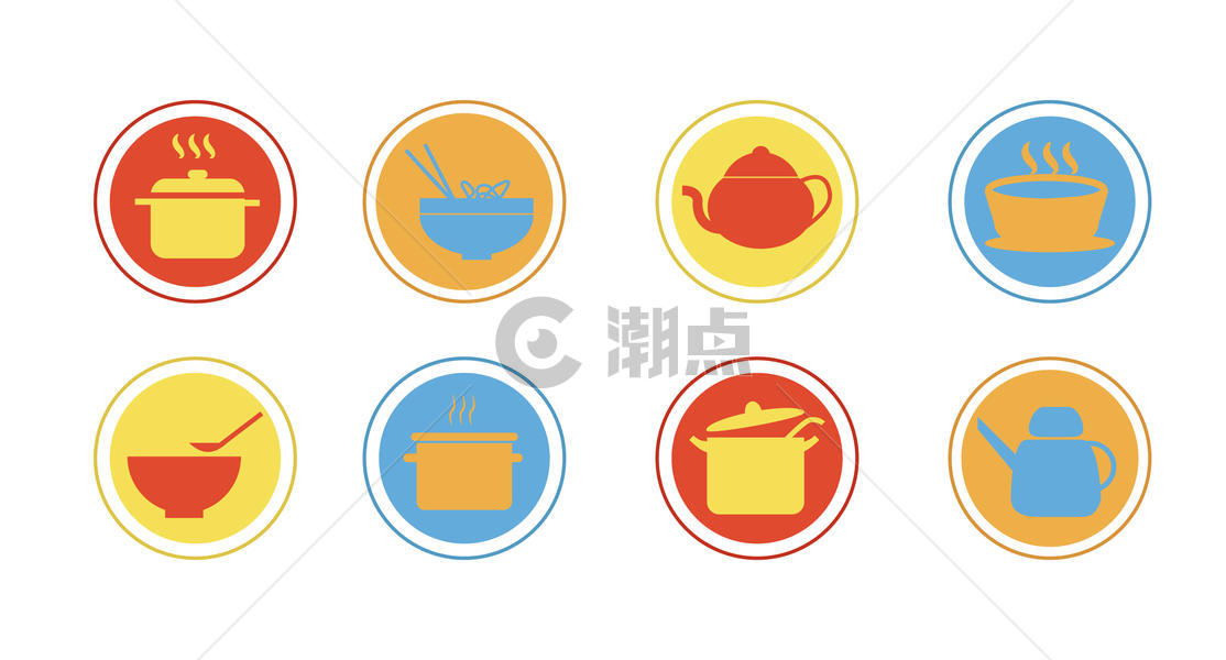 食物器皿图标图片素材免费下载